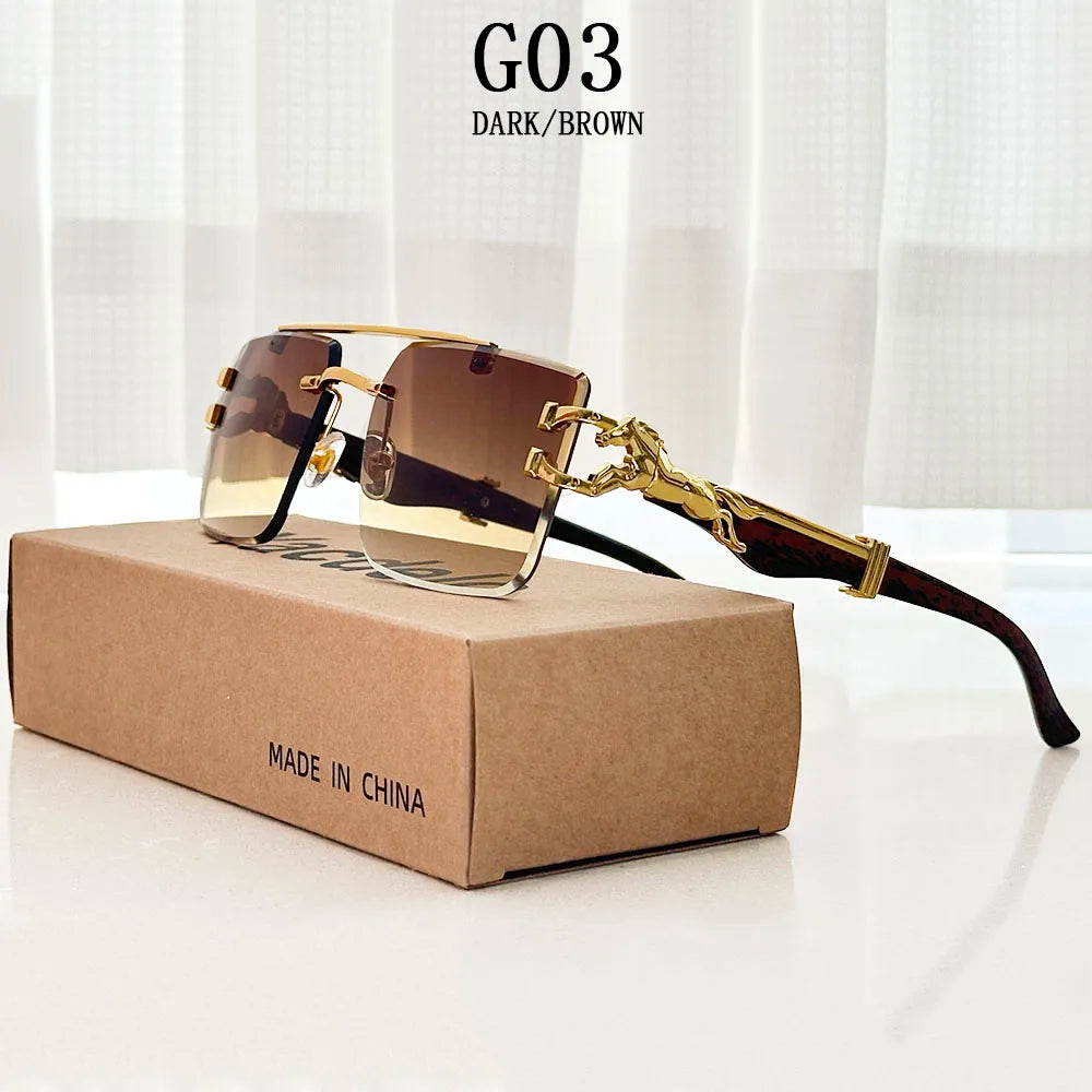 2025 Vintage Sunglasses Men Square Sunglasses Women Free Shipping Luxury Fashion Sunglasses Gafas De Sol Hombre Lunette Soleil Femme