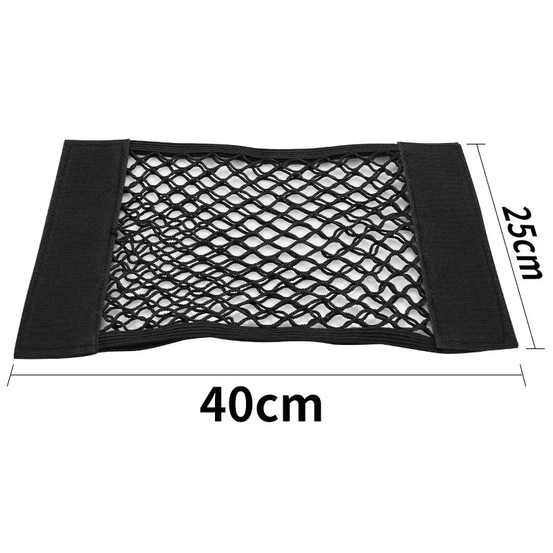 Filet de Rangement Universel pour Coffre de Voiture, Poche Arrière de Siège, Bande Magique existent, Accessoires d'Nik