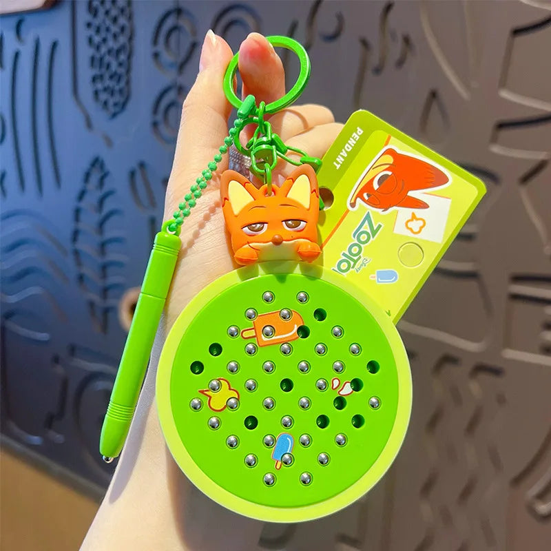 Original Zootopia Polaroid Camera Keychain, Creative Toy for Kids, Backpack Pendant, Kids' Gift, Birthday Party Souvenir
