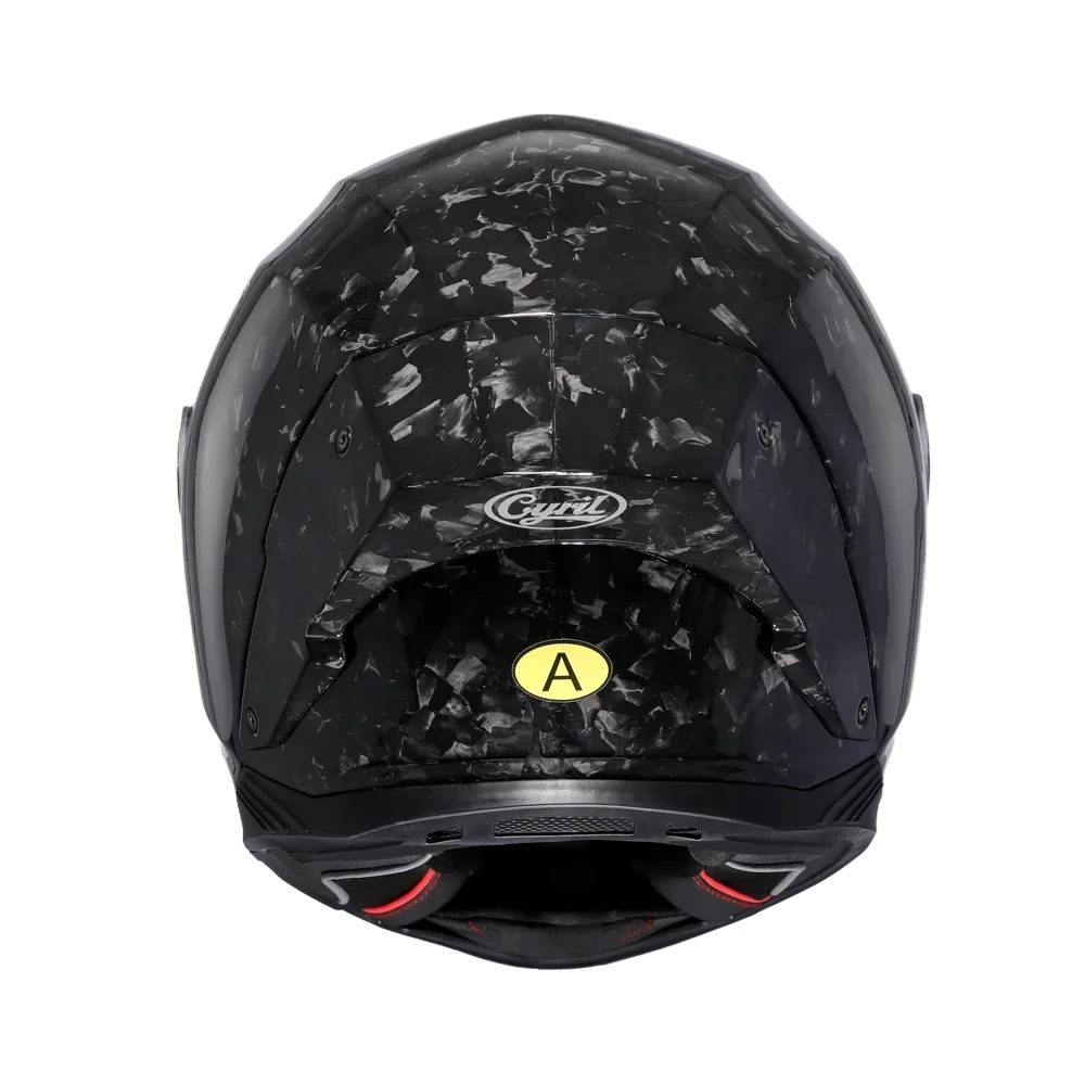 Casque Moto Intégral Fibre Carbone Kevlar — Léger Course DOT ECE Unisexe