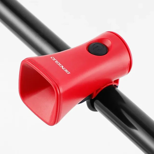 Klaxon pour vélo et scooter électrique — sonnette étanche 120dB, VTT, cyclisme sur route, alarme