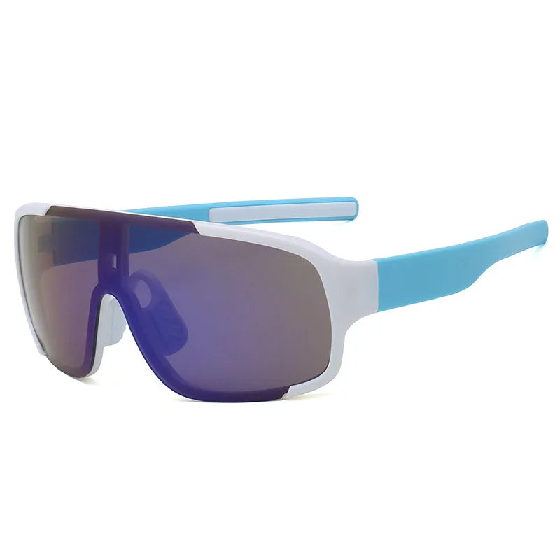 Lunettes Cyclisme Style Y2K Réfléchissantes — Coupe-Vent Route Équitation