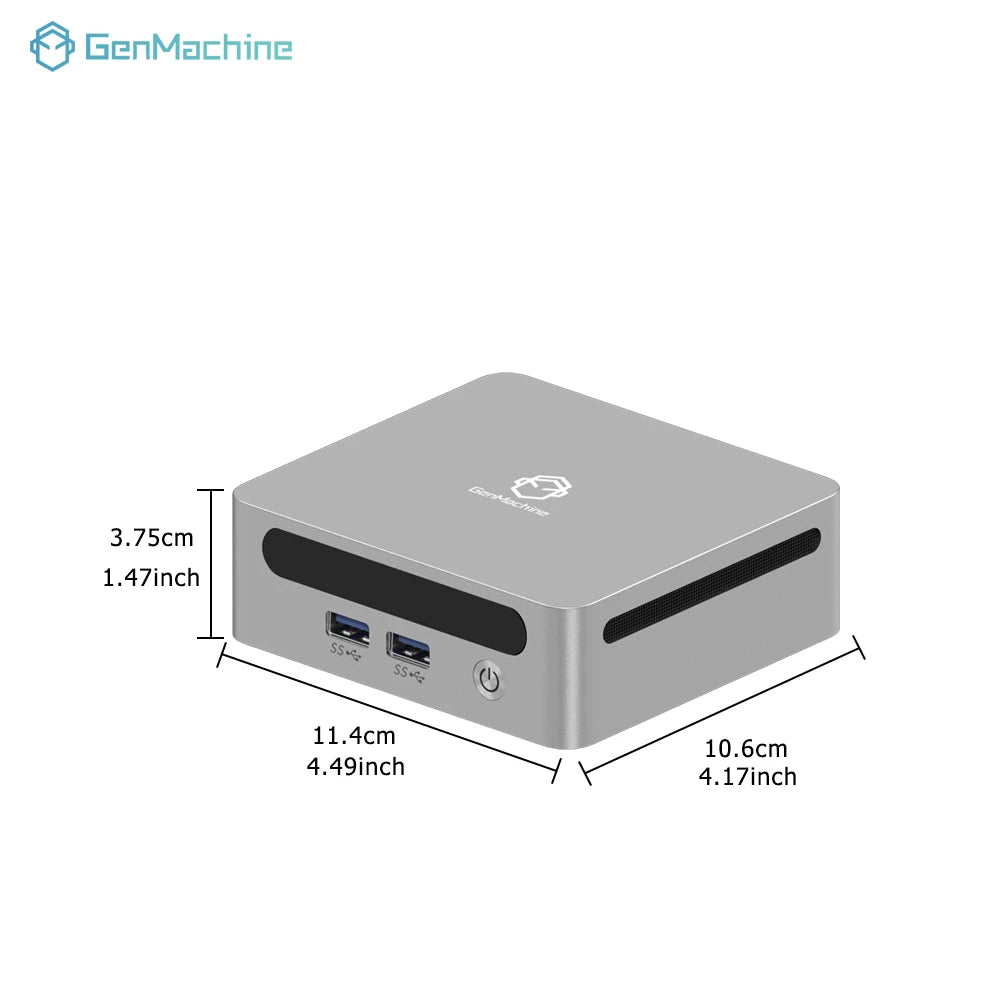 AMD Ren5000 5300U 5475U 5600H 5625U Windows 11 Ryzen DDR4 3200Mhz Wifi6 HDMI Mini PC bricolage ordinateur de jeu GenMachine Mini PC