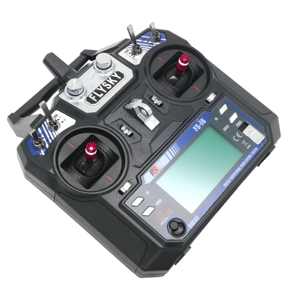 FLYSKY FS-i6 I6 2.4G 6CH Transmitter Radio Remote Control with iA6 iA6B X6B A8S R6B iA10B FS2A Receiver for RC Drone Airplane