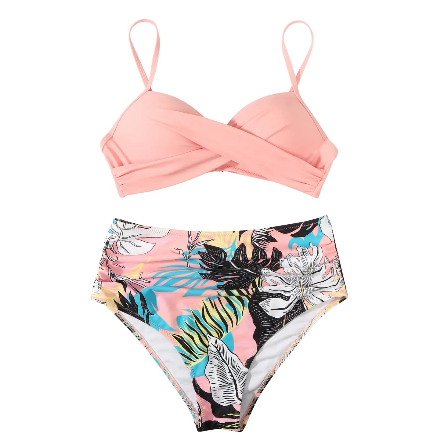 Maillots de bain vintage taille haute 2026 pour femmes, push-up, imprimés, tenues de plage estivales