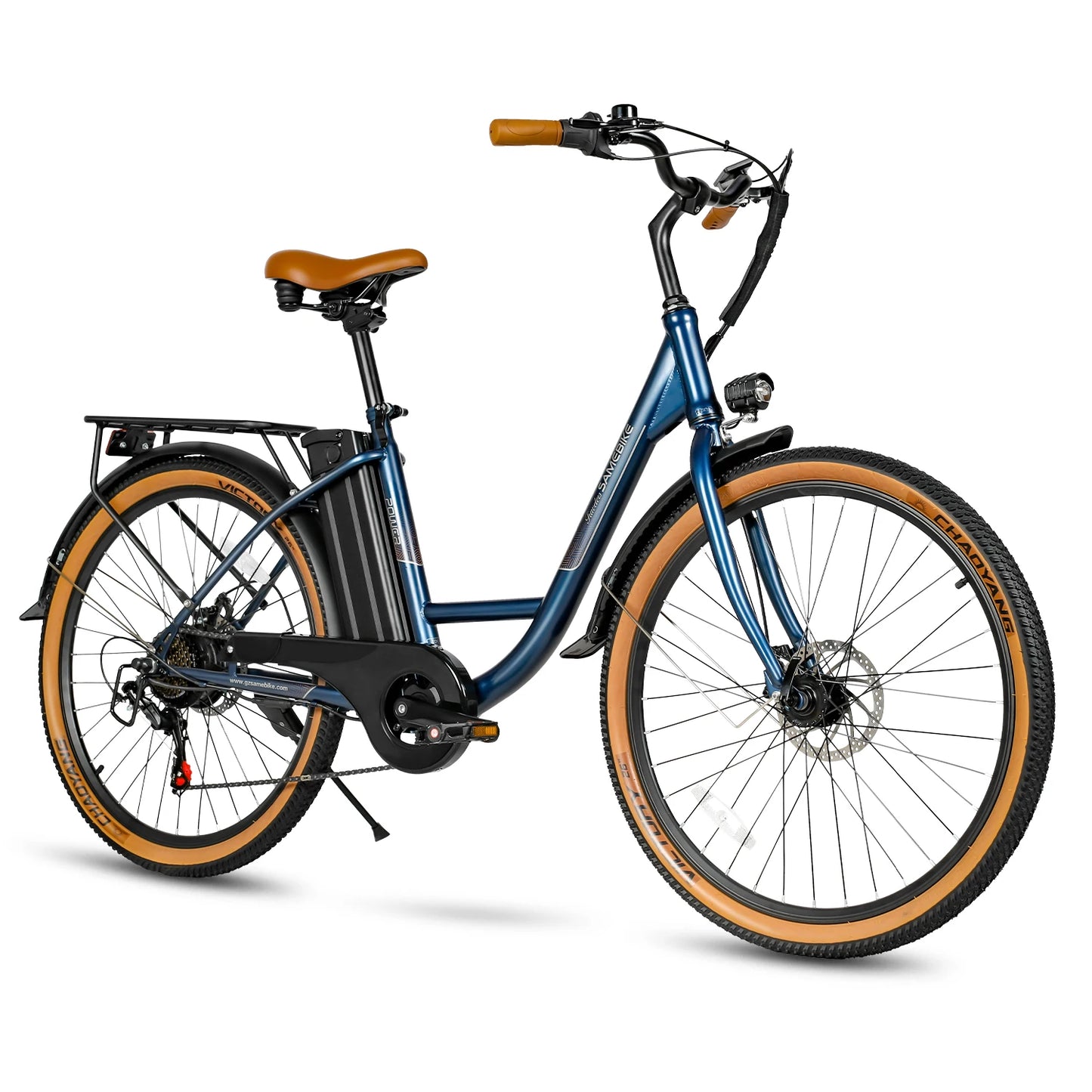 Samebike Lightweight Electric Bike 350w Motor 36V10.4AH Battery Electric Bicycle 30 km/h City Commute Adult Riding E-bike