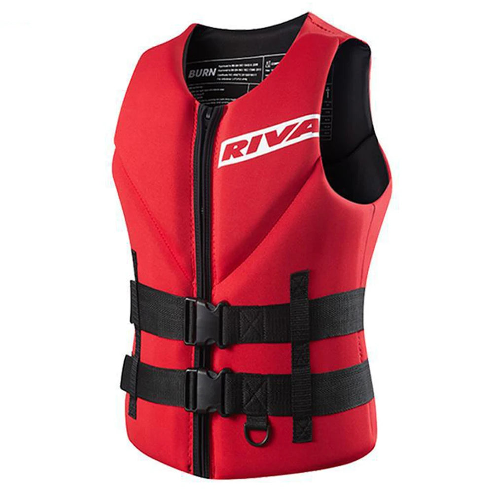 Gilet de sauvetage pour adultes — surf, kayak, wakeboard, rafting, ski nautique, natation