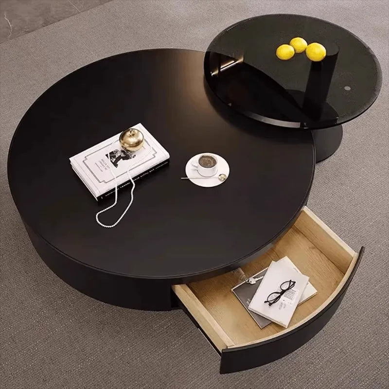 Modern Round Coffee Table for Living Room, Luxury Cute Coffee Table, Nordic Decor, Living Room Furniture
