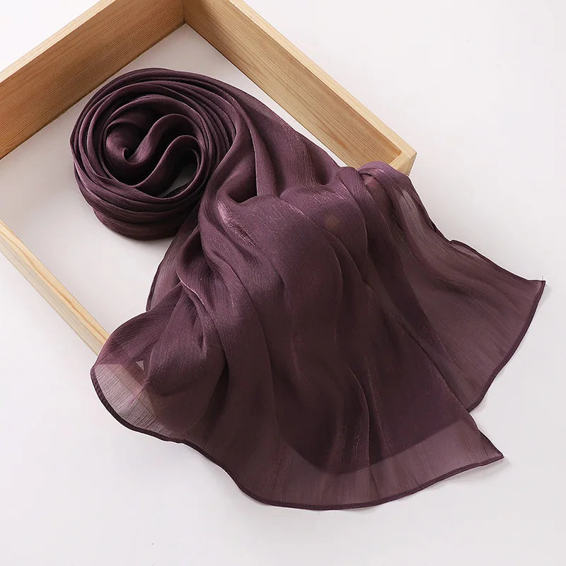 Hiyabs de gasa de primera calidad para mujer, velo turbante suave y largo, bufandas musulmanas, chales hiyab, cubierta para la cabeza islámica, accesorios de Ramadán