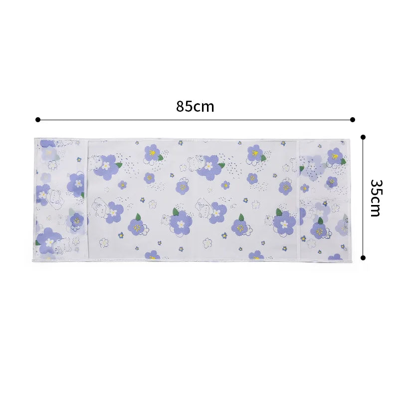 Couvercle anti-poussière étanche pour micro-ondes, stockage latéral, Surface d'impression domestique, appareils résistants à l'huile, Protection de l'environnement de haute qualité