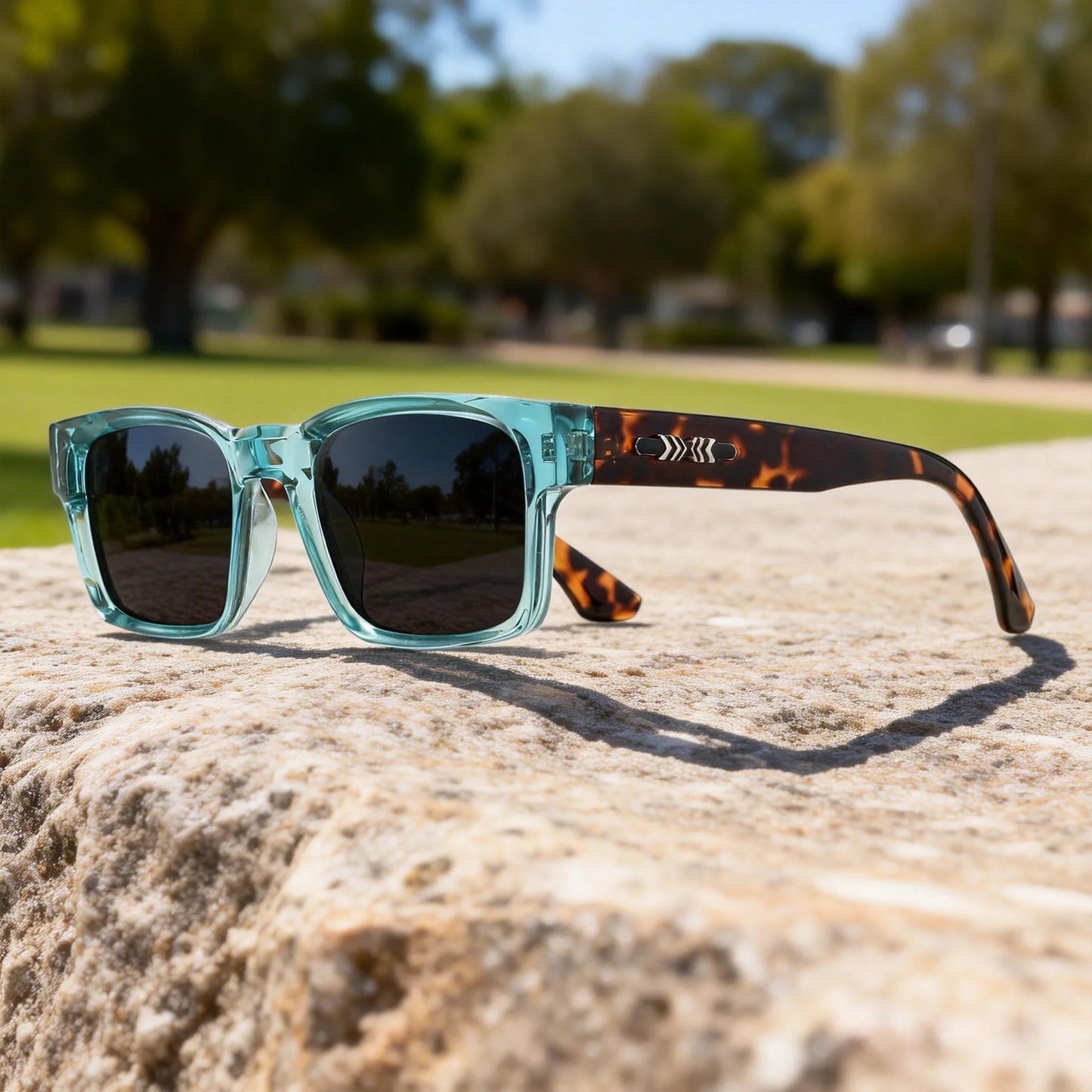 Lunettes de Soleil Rétro Punk Carrées UV400 — Extérieur Style Décontracté