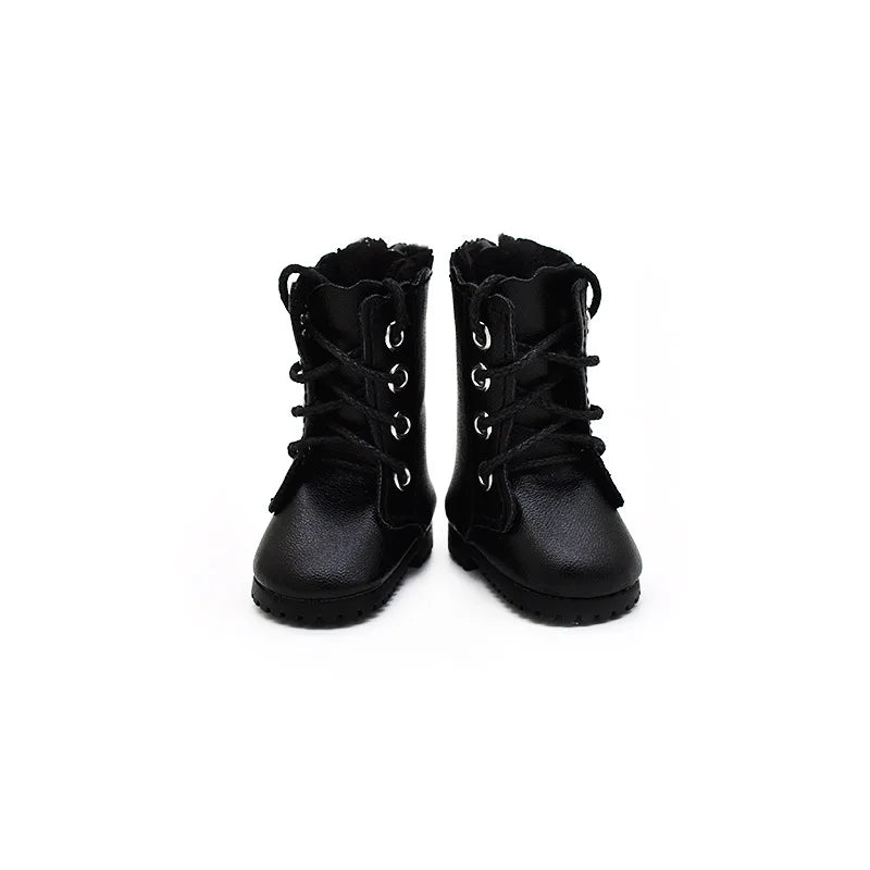 Bottes Poupée BJD 1/6 en Cuir — Bottes Longues Coloriées 4,5 cm