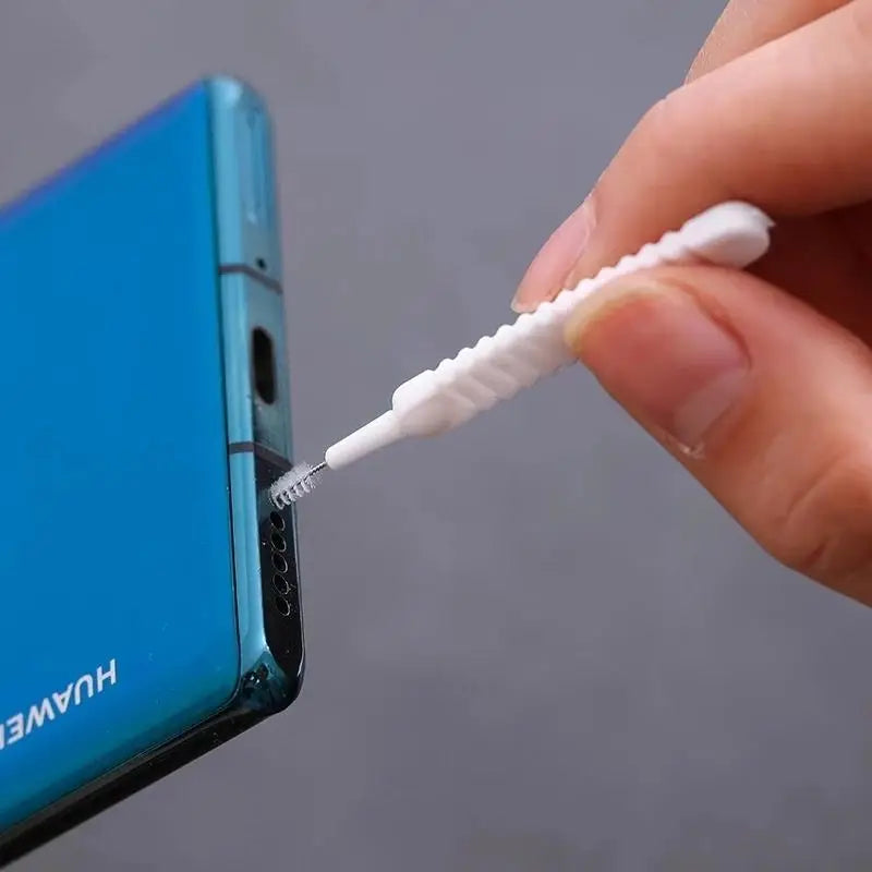Kit de limpieza antipolvo para puerto de carga de teléfono móvil, para iPhone 15 14 13 Pro Max, cepillo de limpieza antipolvo para teclado de ordenador