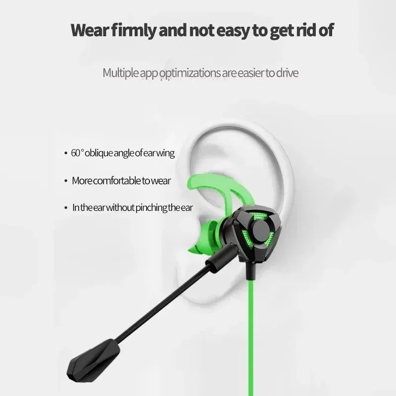 Casque gamer filaire avec micro — écouteurs jeu, téléphone, tablette, ordinateur portable, universel (v4)