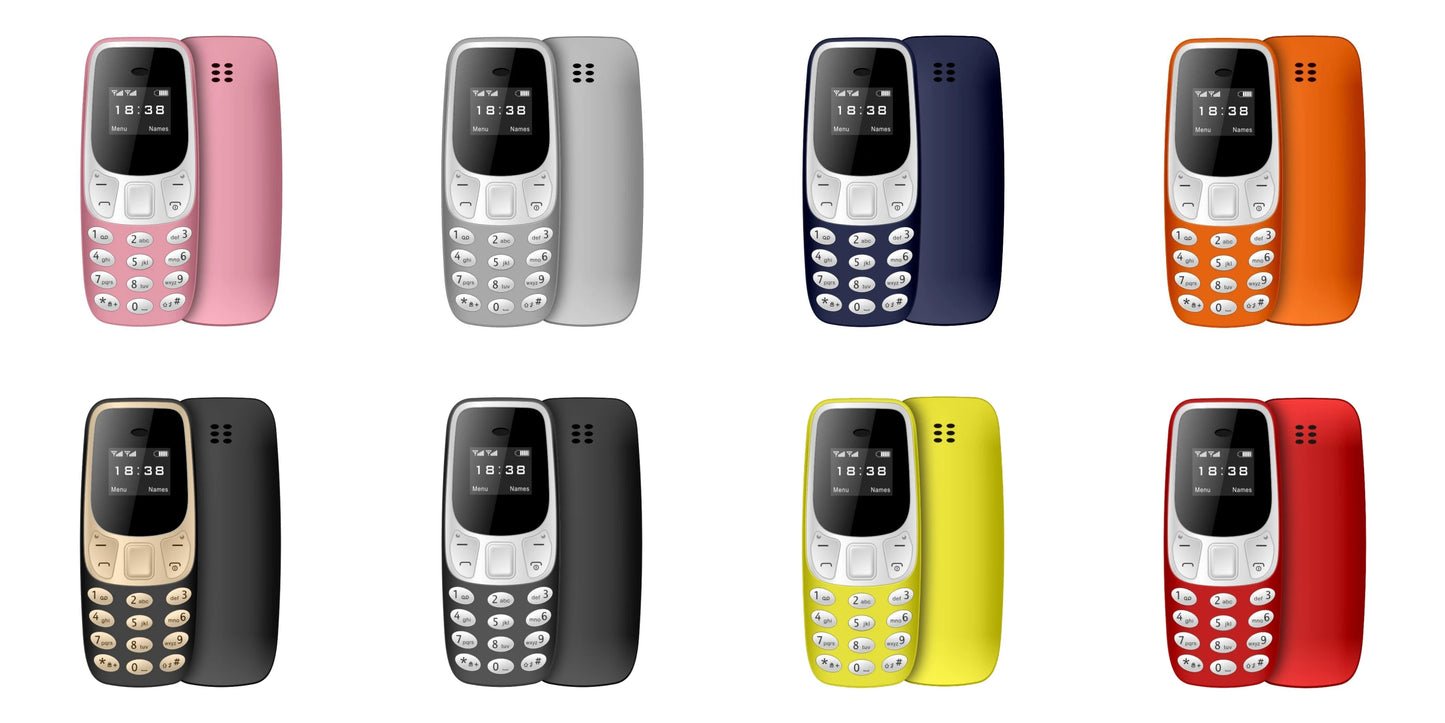 SERVO Petit Téléphone Portable Bluetooth Dialer voix Magique Faible Rayonnement Téléphone Enregistrement D'appel 2/3 SIM GSM Débloqué Mini Téléphone Portable
