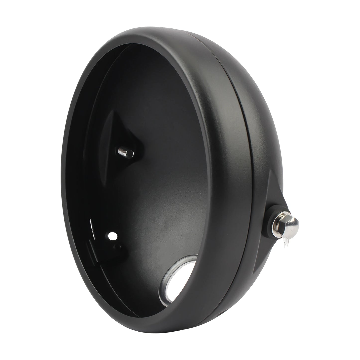 Carcasa universal de faro LED para motocicletas, 5.75 pulgadas, 7 pulgadas, soporte de Base de faro modificado retro para Harley Yamaha Suzuki Cafe Racer
