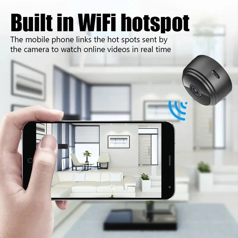 A9 WiFi Mini Wireless Video Recorder Camera Security Protection Smart Home Surveillance Camera for Infants and Pets