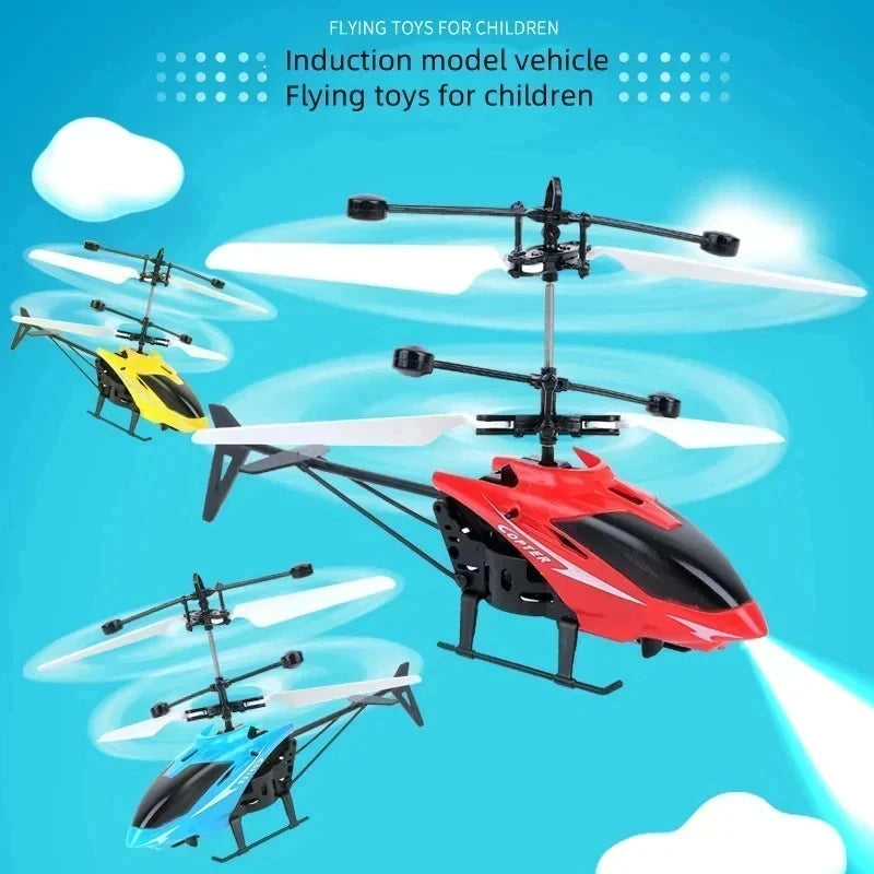 Mini dron RC recargable sin control remoto, helicópteros RC, juguetes de dron, inducción, vuelo estacionario, seguro, resistente a caídas, avión RC