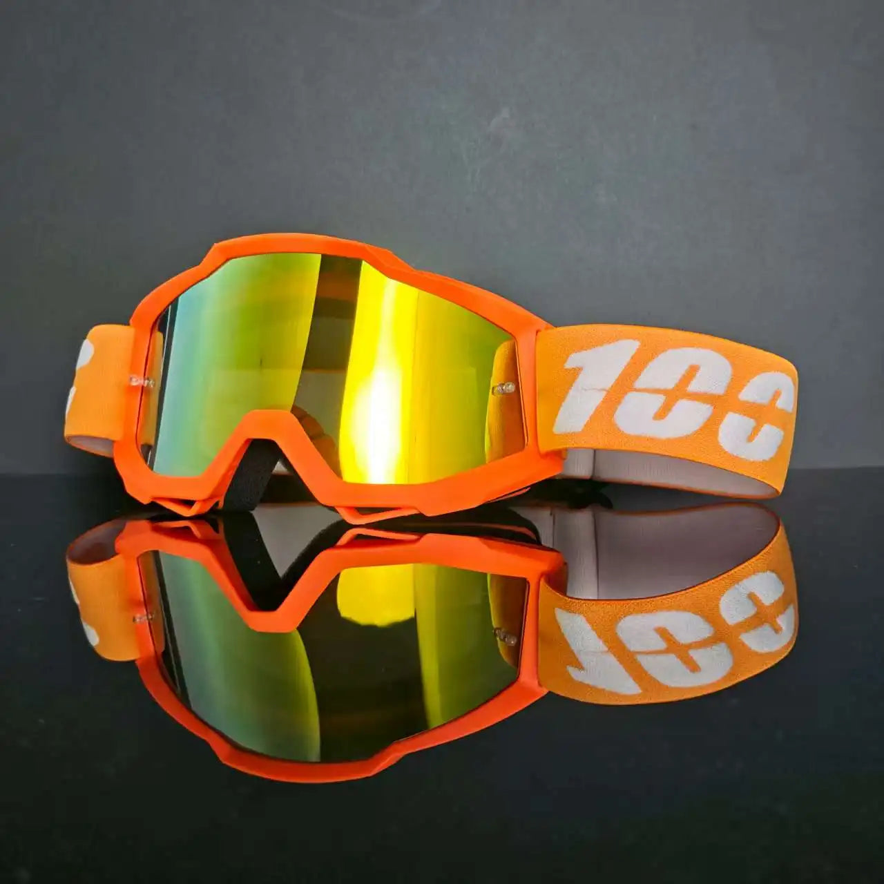 Lunettes Moto Course Anti-Poussière Coupe-Vent — Motocross Cyclisme Ski