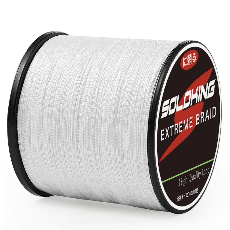 SOLOKING 300M PE tressé ligne de pêche Super fort japonais Multifilament mer ligne de pêche 10LB-80LB carpe ligne truite ligne