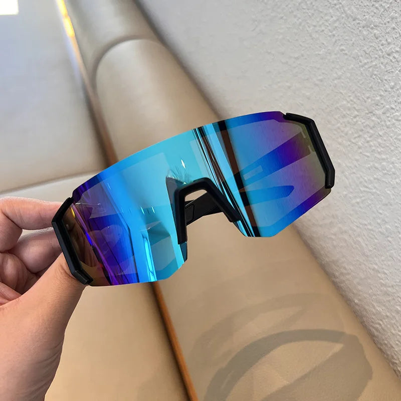 1/2 Pieces Cycling Sunglasses Women UV400 Anti-sand Eye Protector Sunglasses Outdoor Sports Anti-Radiation Protection Glasses Lens