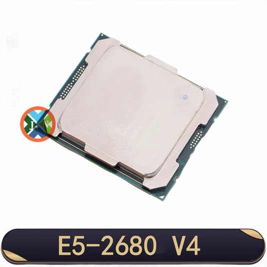 Processeur CPU E5 2680V4 Xeon E5-2680V4 CPU 2.40GHz 14 cœurs 35M 14NM E5-2680 V4 FCLGA2011-3 TPD 120W