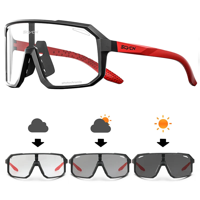 Lunettes de Cyclisme VTT UV400 — Course Conduite Sports Extérieur Homme Femme