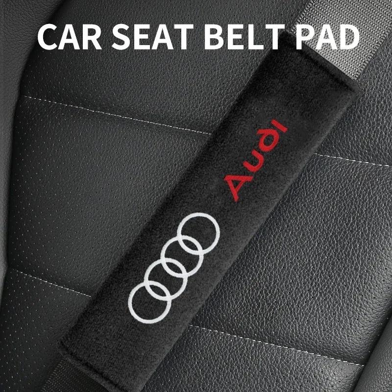 Coussinet Protection Épaule Ceinture Sécurité Logo Voiture — 1/2 Pièces Universel