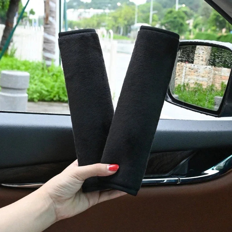 2pcs Seat Belt Covers Car Accessories Car Safety Belt Shoulder Pad for Adu
