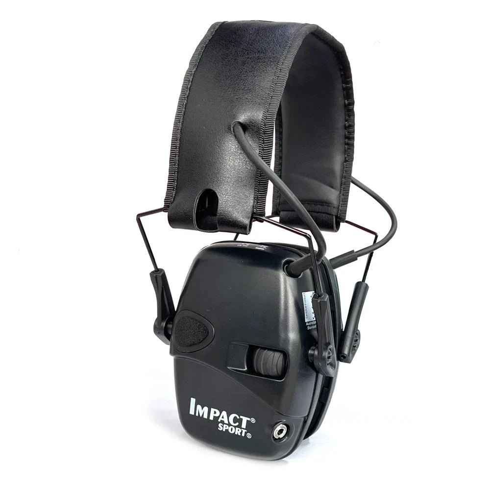 Casque anti-bruit électronique tactique pour le tir, sports de plein air, amplification du son, protection auditive pour la chasse, NRR 22dB