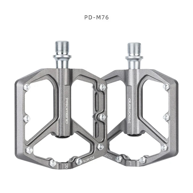 Pédales VTT Ultra-Légères Aluminium Plates — Pièces Vélo 9/16 Pouces