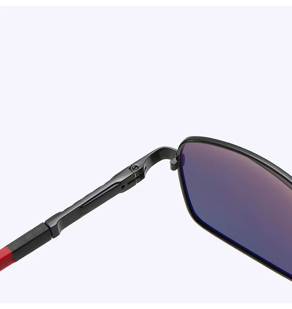 Lunettes de Soleil Femme Polarisées Dégradé — Lentille Carrée, Rétro, Conduite