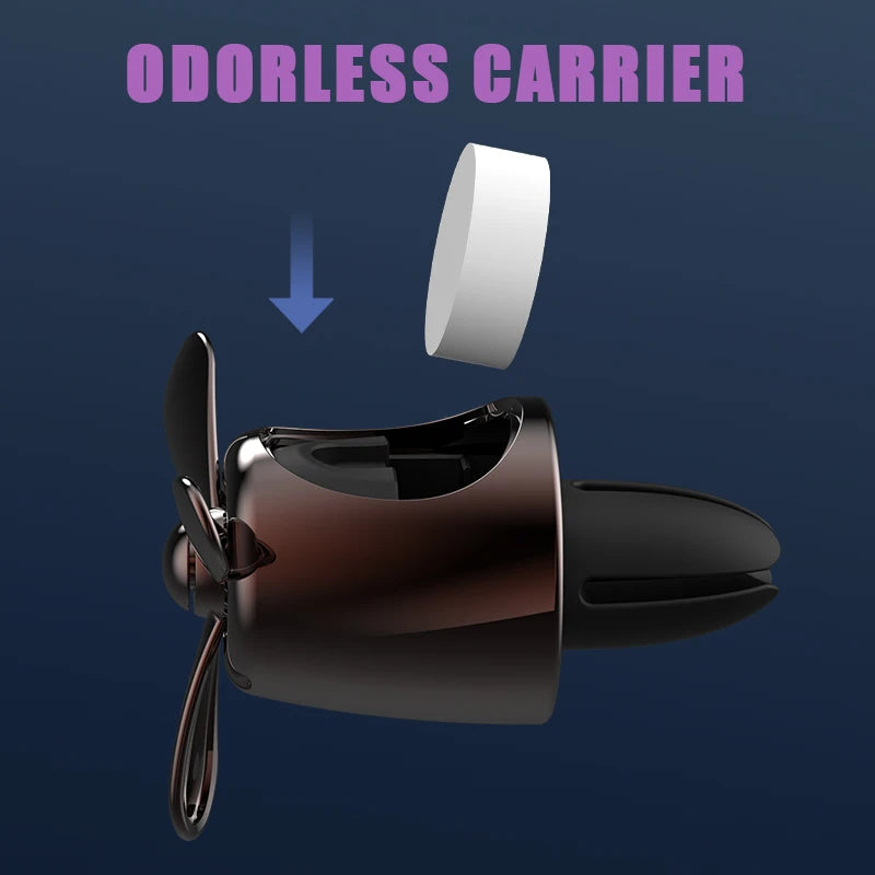 Bricolage parfum inodore ornements avion pilote bouledogue voiture désodorisants décorations accessoires arôme évent diffuseur de parfum