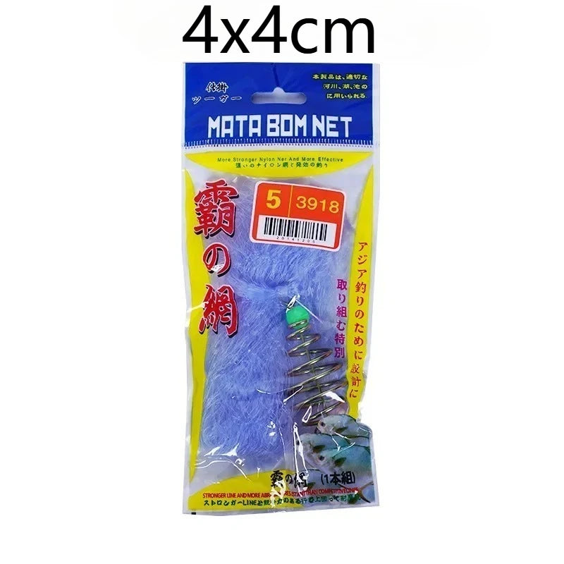 Fishing net with high carbon steel frame, luminous bead trap, sea fish net, gear design, feeding trap
