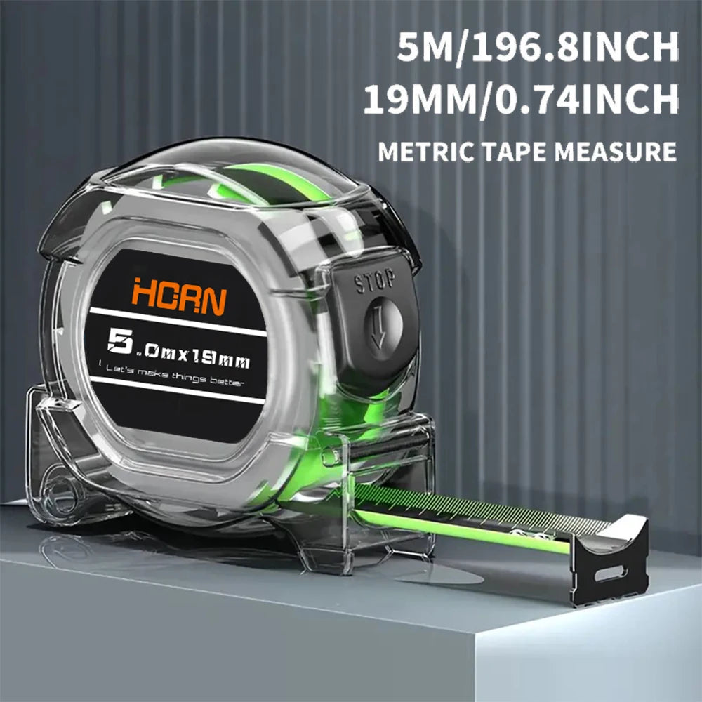 Ruban à mesurer épais de précision — étanche, outil de mesure polyvalent, 3m / 5m / 7m / 10m