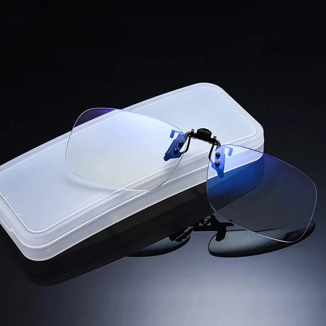 BEGREAT – Gafas de lectura portátiles, clips, lentes abatibles, lupa para hombres y mujeres présbitas sin montura, gafas Connect