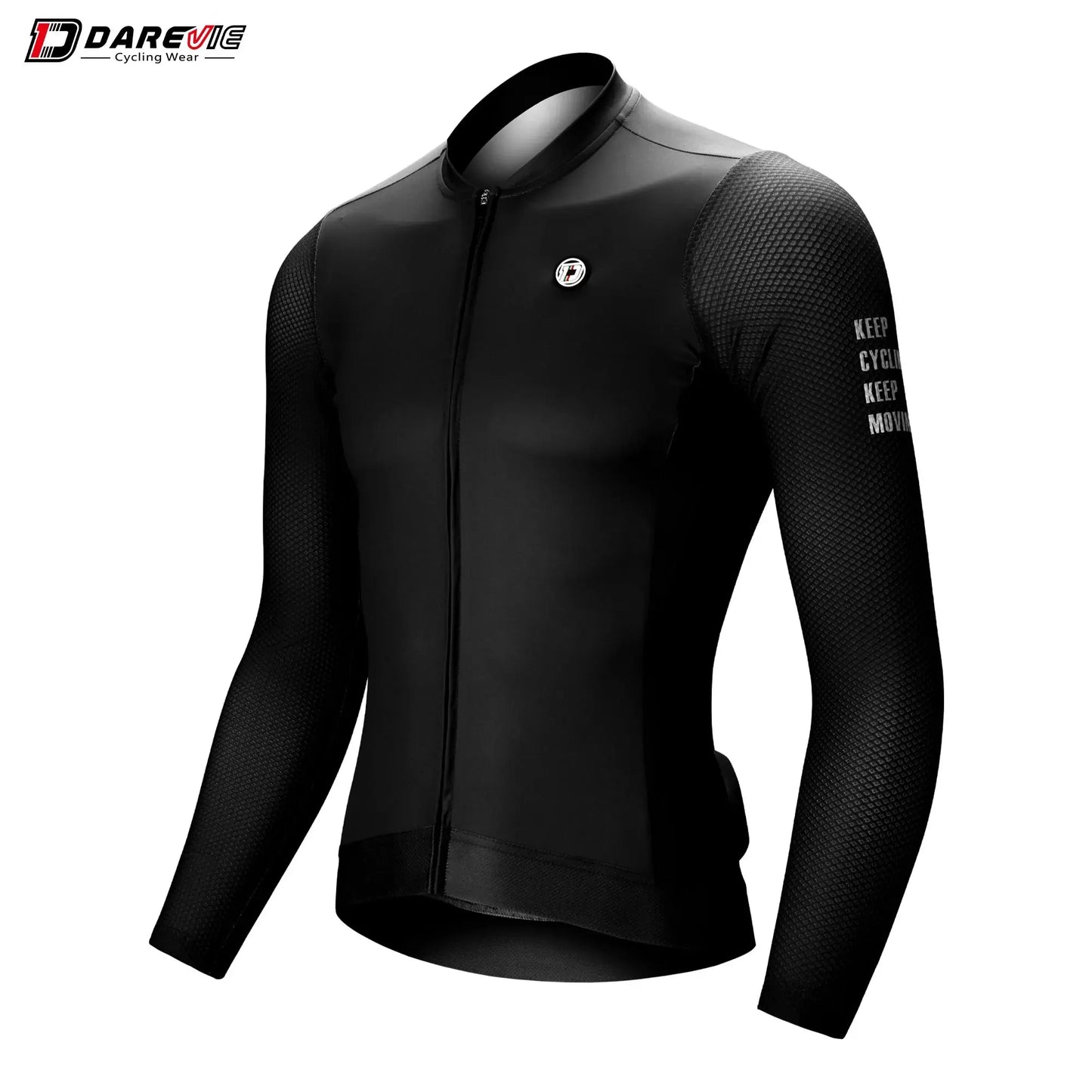 Maillot de Cyclisme Homme 2024 — Respirant Manches Longues VTT Route Anti-UV