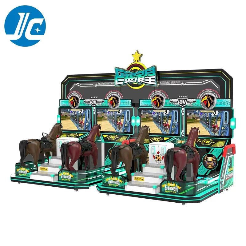 Simulateur électronique de course de maison électrique, nouveau Style, à pièces de monnaie, pour 2 joueurs