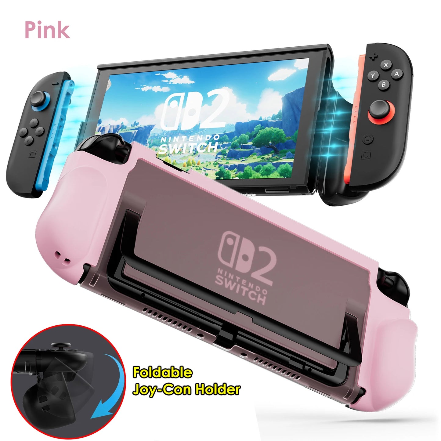 Étui de protection pour console portable 2025 — housse TPU, anti-rayures, absorption des chocs, poignée ergonomique
