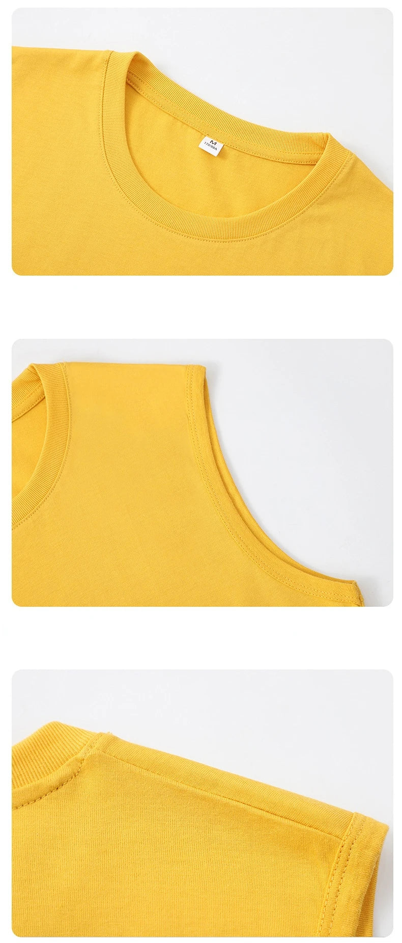 Nouveau débardeur basique en coton solide 180g pour homme 2026 – T-shirt sans manches Athleisure Fitness Décontracté pour homme