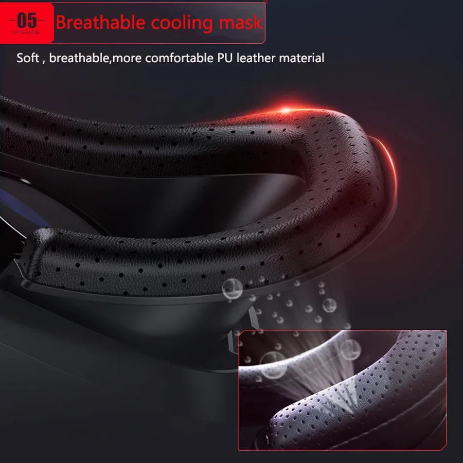 Shinecon Viar 3D Realidad Virtual VR Gafas Auriculares Dispositivos Casco Lentes Gafas Inteligentes para Teléfonos Inteligentes Juego Visor Móvil