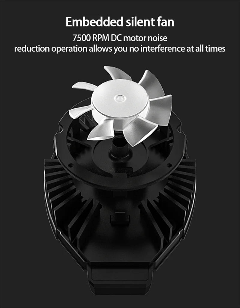 DL05 — Refroidisseur Téléphone & Tablette Radiateur USB Type-C 7500 tr/min