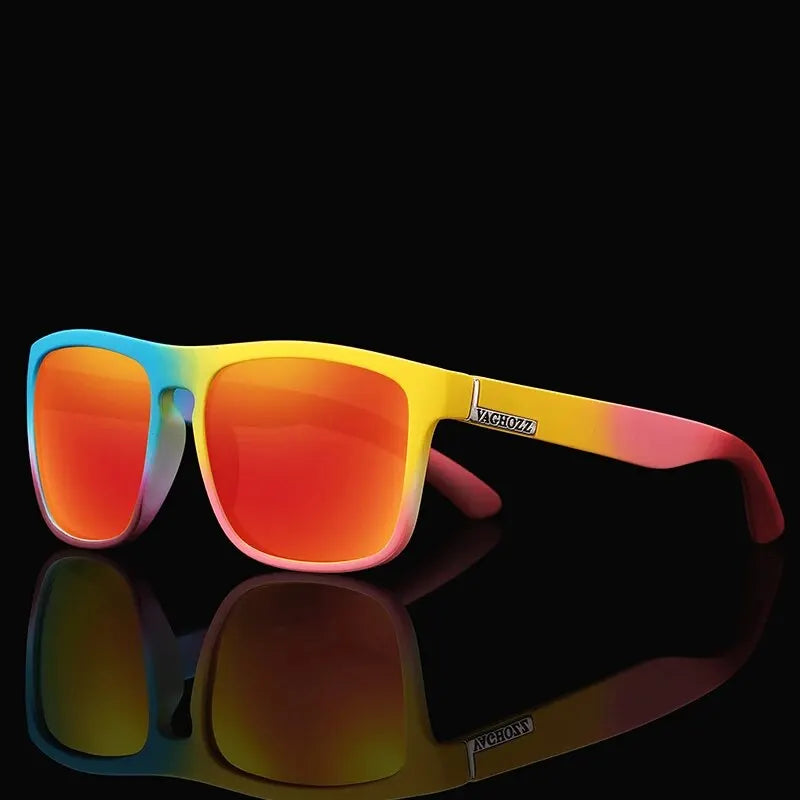 VAGHOZZ Classic Brand Sunglasses Men UV400 Fishing Sunglasses Women Square Outdoor Male Sport Eyewear Driving Shades