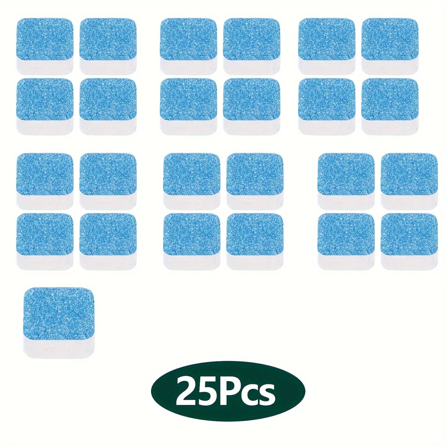 Comprimés nettoyants pour Machine à laver 5/25/35 unités, parfum de citron, nettoyage en profondeur, dissolvant de saleté, tambour et baignoire pour lave-linge propre