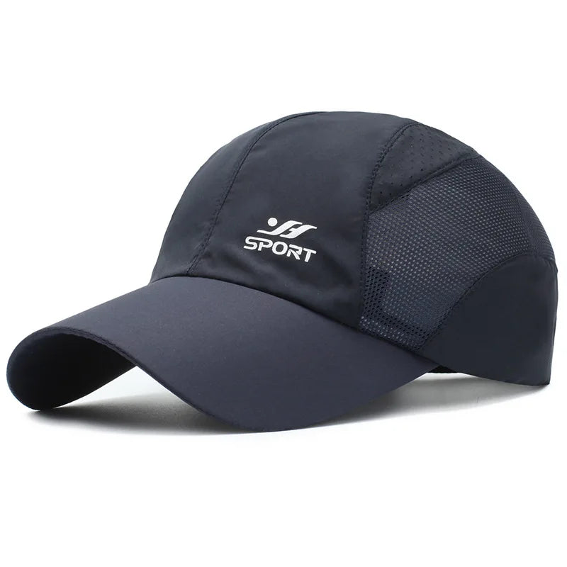 Restez protégé par style : casquette de baseball avec protection UV avec capote souple à séchage rapide, sangle respirante pour la randonnée, la pêche et l'extérieur