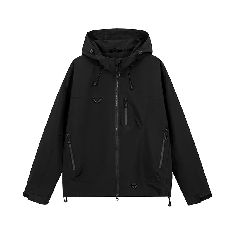 Veste Randonnée Imperméable Coupe-vent — Pêche, Camping & Escalade Unisexe