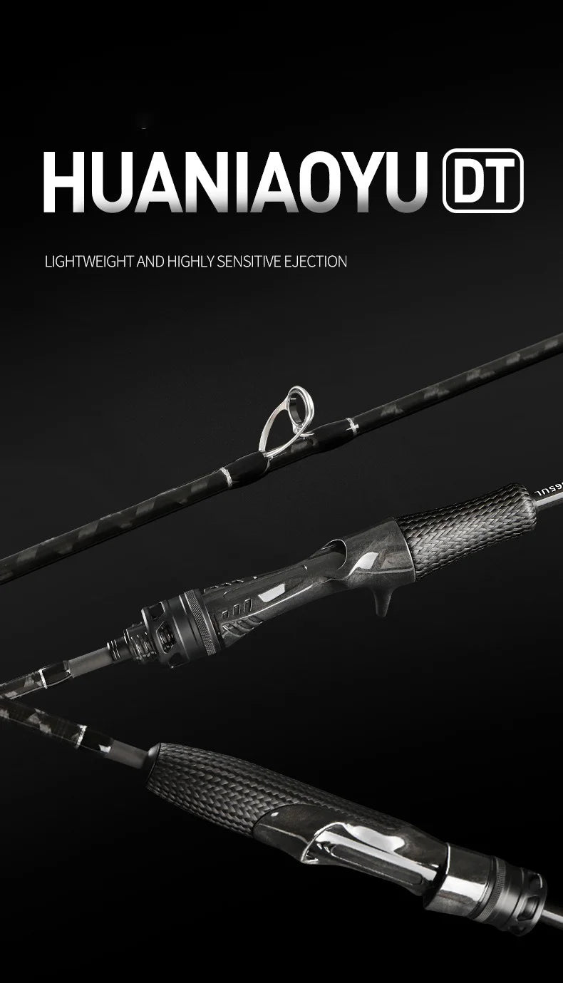Canne à pêche spinning Mavllos MOXIAO 1,45-1,68 m, puissance UL, 5 sections, leurre 1-5 g, 2-5 lb, canne à pêche légère en carbone pour eau douce