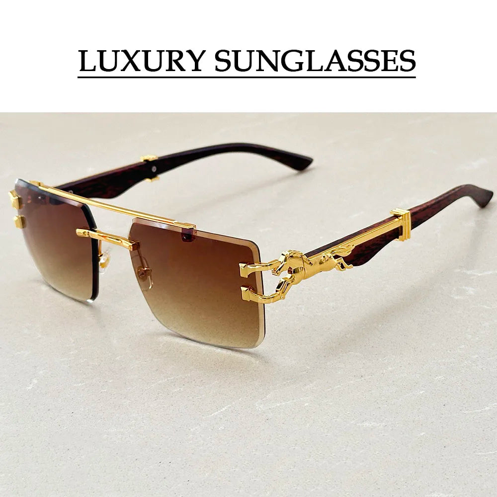 2025 Vintage Sunglasses Men Square Sunglasses Women Free Shipping Luxury Fashion Sunglasses Gafas De Sol Hombre Lunette Soleil Femme