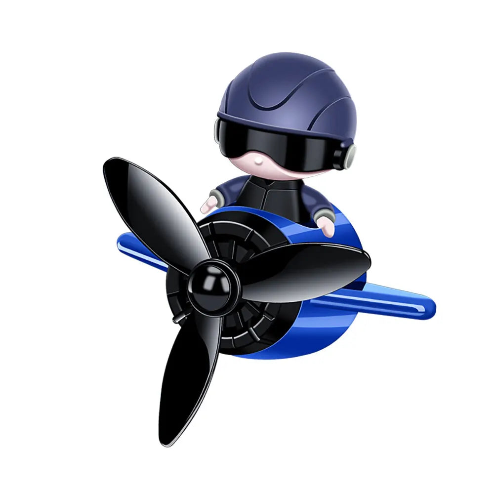 Désodorisant de voiture, aromathérapie, accessoires automobiles, diffuseur de parfum intérieur, Force aérienne créative, petit avion, Design de dessin animé