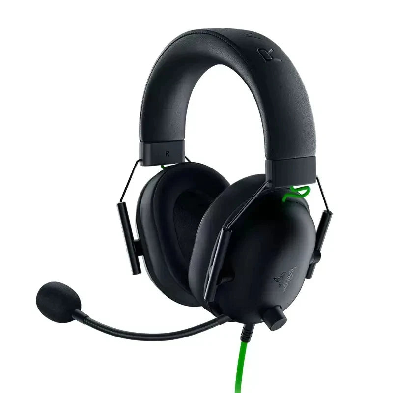 New Razer BlackShark V2 X Wired Esports Headset Advanced Passive Noise Cancellation, 7.1 Surround Sound, HyperClear Cardioid Mic